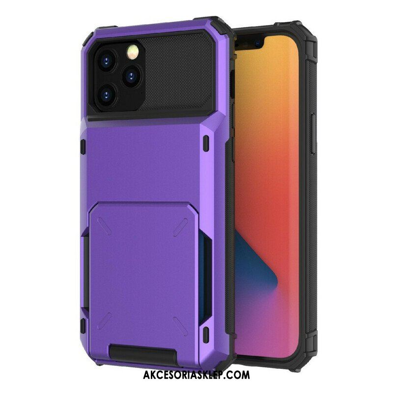 Etui do iPhone 13 Pro Odwróć Stylowy Uchwyt Na Karty