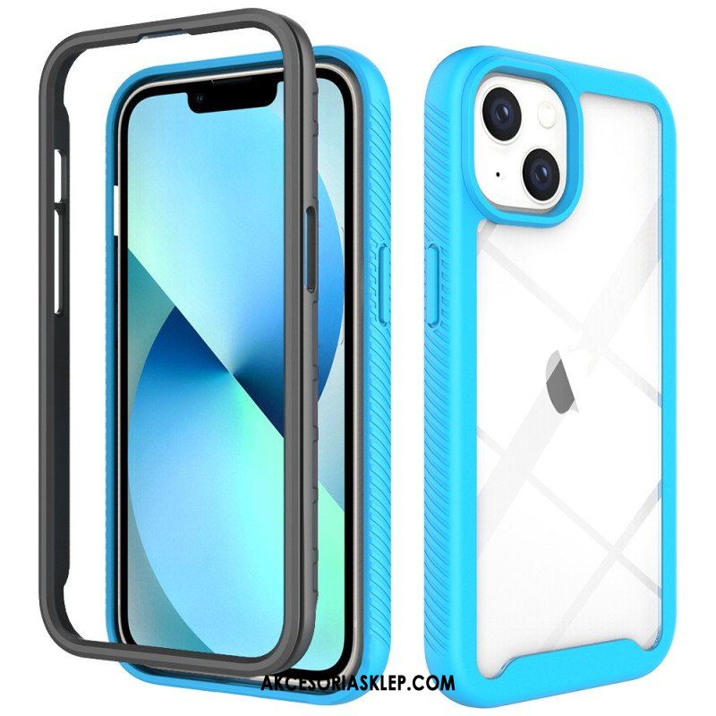 Etui do iPhone 14 Hybrydowy Zderzak Ramy