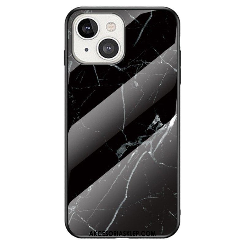 Etui do iPhone 14 Marmurowe Szkło Hartowane