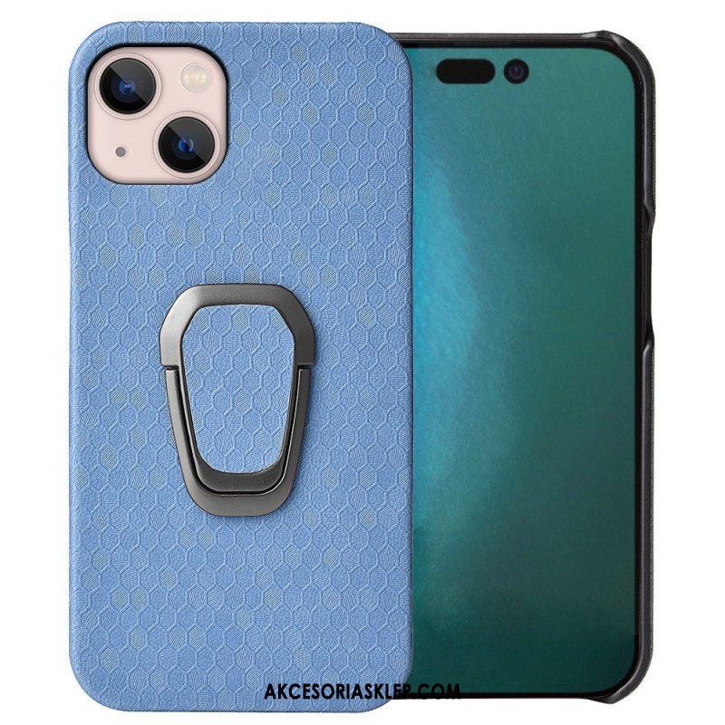 Etui do iPhone 14 Plaster Miodu Ze Wspornikiem Pierścienia