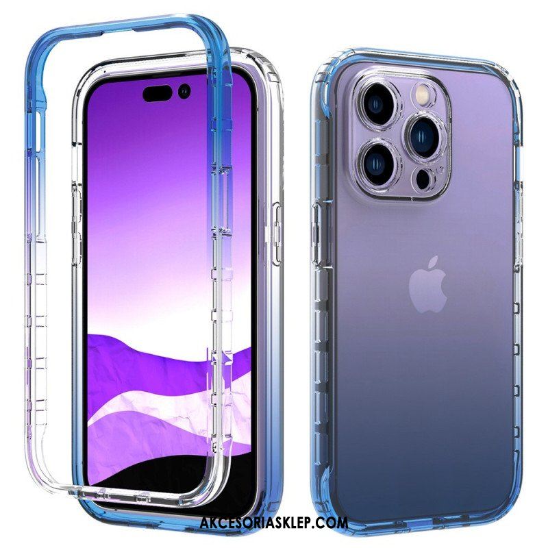 Etui do iPhone 14 Pro Kolor Gradientu