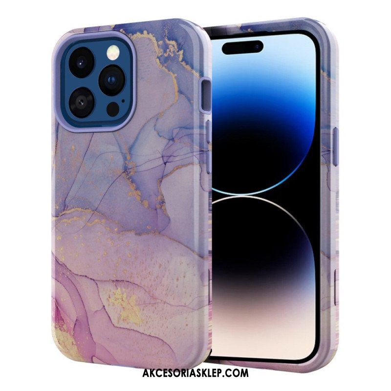 Etui do iPhone 14 Pro Max Luksusowy Marmur