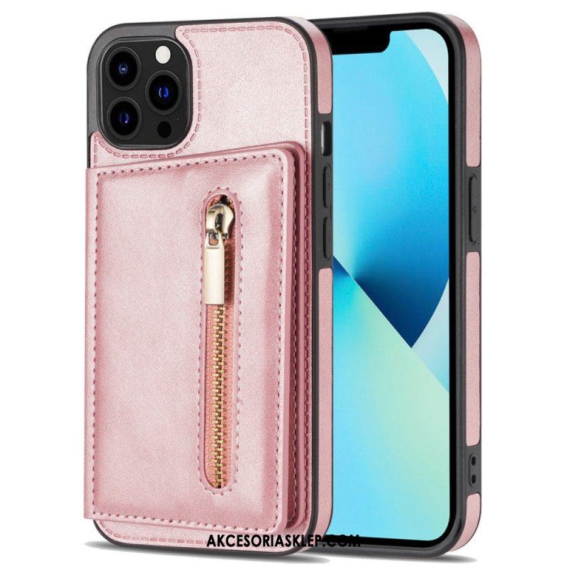 Etui do iPhone 14 Pro Max Portfel Portfel Pomocy Technicznej Bez Użycia Rąk