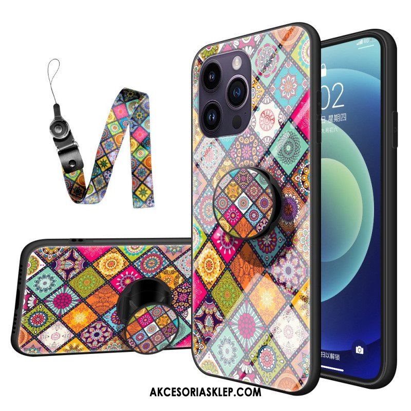 Etui do iPhone 15 Pro Max Patchwork