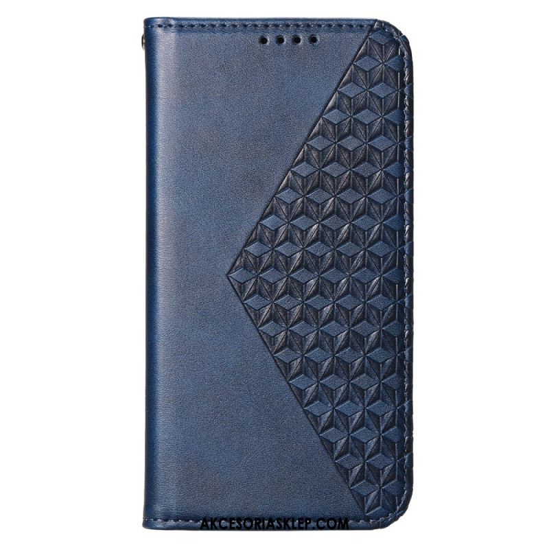 Flip Kotelot Do Oppo Reno 12 Pro 5g Diamentowe Paski