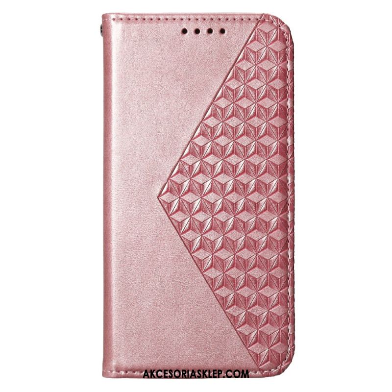 Flip Kotelot Do Oppo Reno 12 Pro 5g Diamentowe Paski