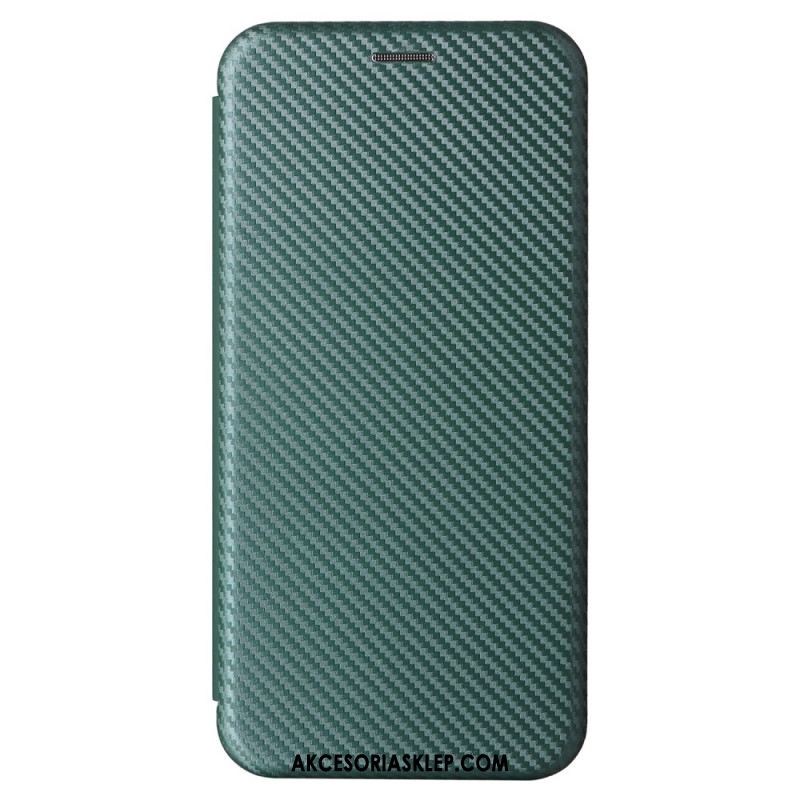 Flip Kotelot Do Xiaomi Redmi Note 13 Pro Plus 5g Włókno Węglowe