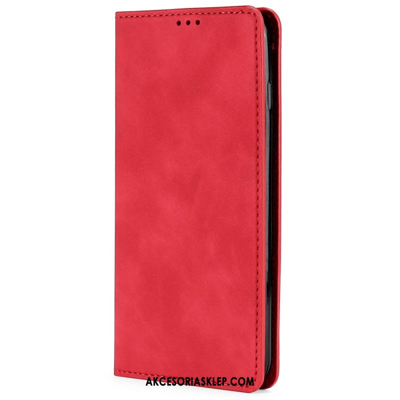 Flip Kotelot Huawei Nova 11 Pro Zamszowy Styl