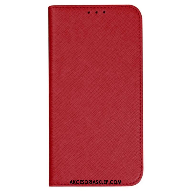 Flip Kotelot Oppo Reno 11f 5g Tekstury Krzyżowe