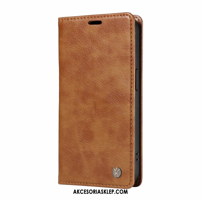 Flip Kotelot Realme 12 Plus 5g Vintage Yikatu Etui Ochronne