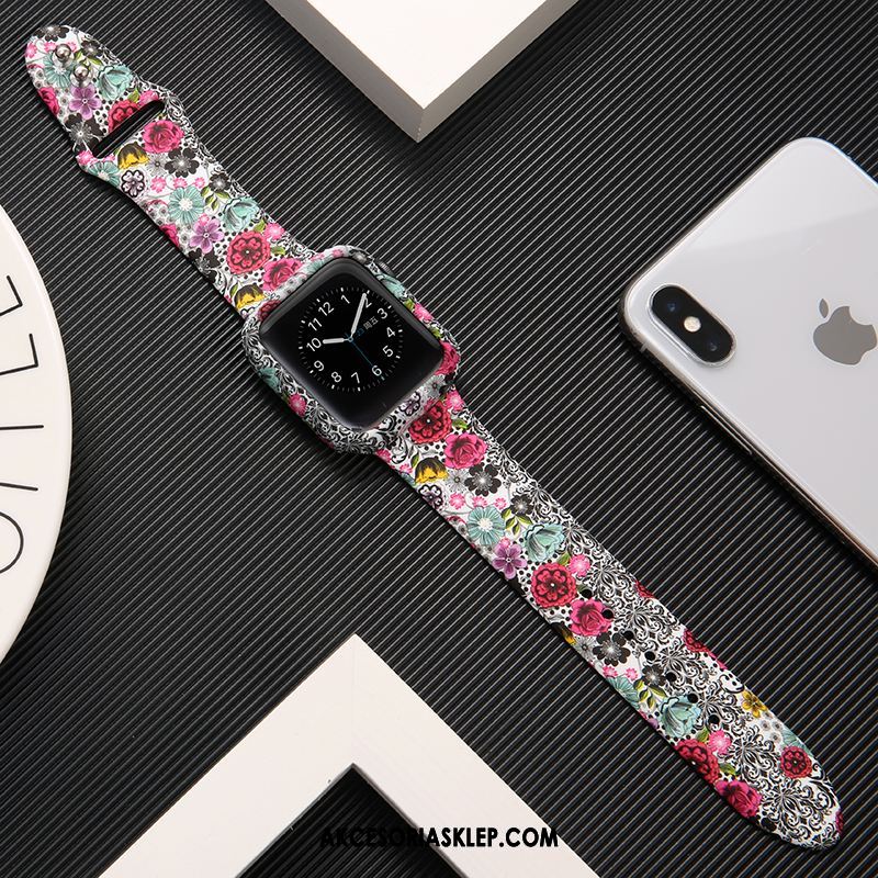 Futerał Apple Watch Series 1 All Inclusive Ochraniacz Różowe Kreatywne Silikonowe Pokrowce Sklep