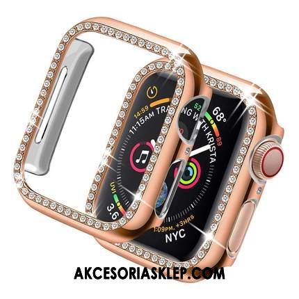 Futerał Apple Watch Series 1 Cienkie Granica Z Kryształkami Poszycie Ochraniacz Etui Tanie