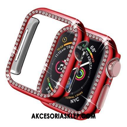 Futerał Apple Watch Series 1 Cienkie Granica Z Kryształkami Poszycie Ochraniacz Etui Tanie