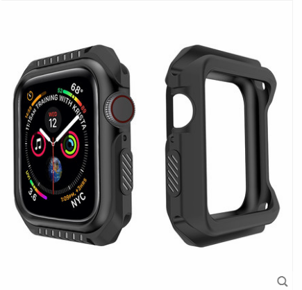 Futerał Apple Watch Series 1 Ochraniacz Silikonowe Granica Anti-fall Niebieski Pokrowce Kup