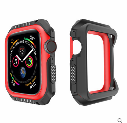 Futerał Apple Watch Series 1 Ochraniacz Silikonowe Granica Anti-fall Niebieski Pokrowce Kup