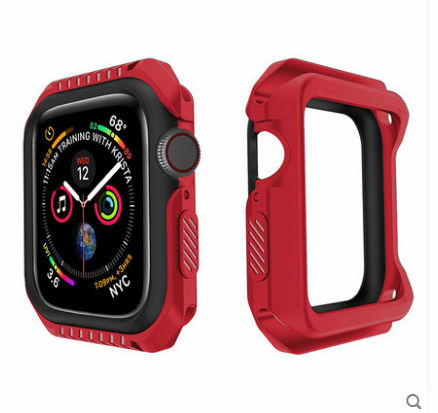 Futerał Apple Watch Series 1 Ochraniacz Silikonowe Granica Anti-fall Niebieski Pokrowce Kup