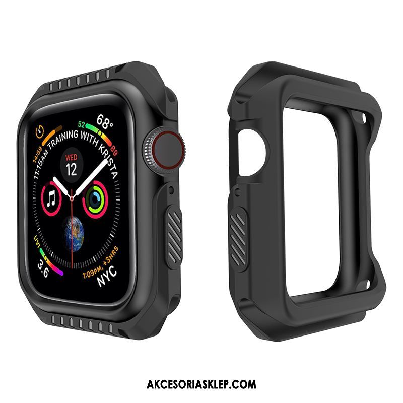 Futerał Apple Watch Series 1 Ochraniacz Silikonowe Miękki Anti-fall Czerwony Etui Tanie