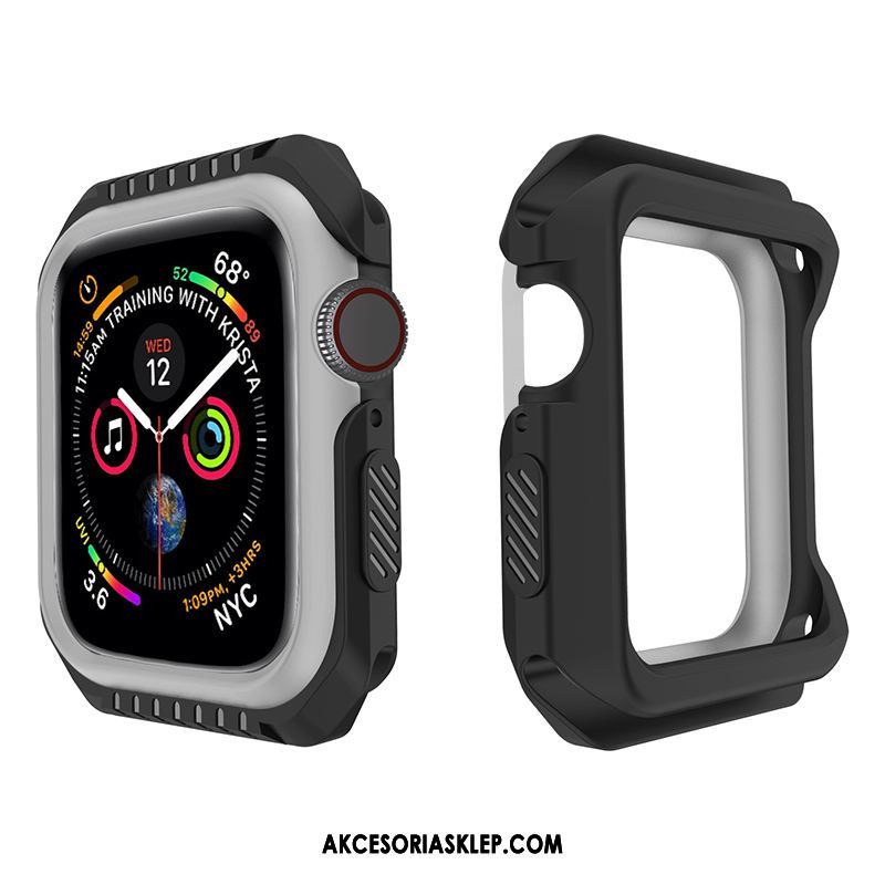 Futerał Apple Watch Series 1 Ochraniacz Silikonowe Miękki Anti-fall Czerwony Etui Tanie