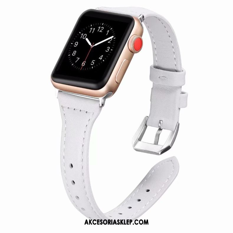 Futerał Apple Watch Series 1 Prawdziwa Skóra Dobrze Różowe Obudowa Oferta