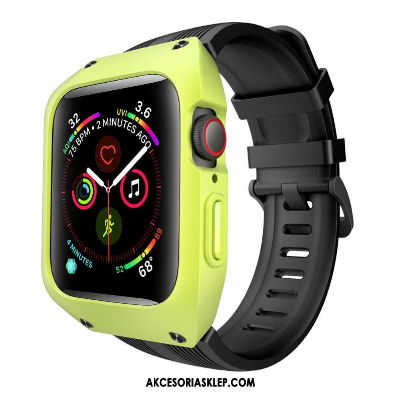 Futerał Apple Watch Series 1 Sportowe Trzy Mechanizmy Obronne All Inclusive Zielony Silikonowe Pokrowce Tanie