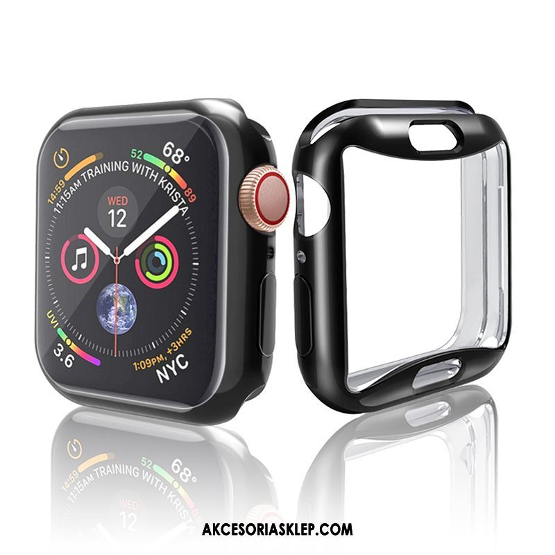 Futerał Apple Watch Series 4 All Inclusive Silikonowe Poszycie Tendencja Złoto Etui Sklep