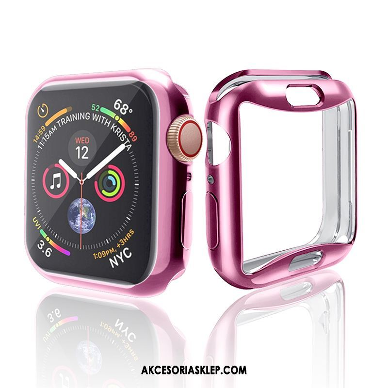 Futerał Apple Watch Series 4 All Inclusive Silikonowe Poszycie Tendencja Złoto Etui Sklep