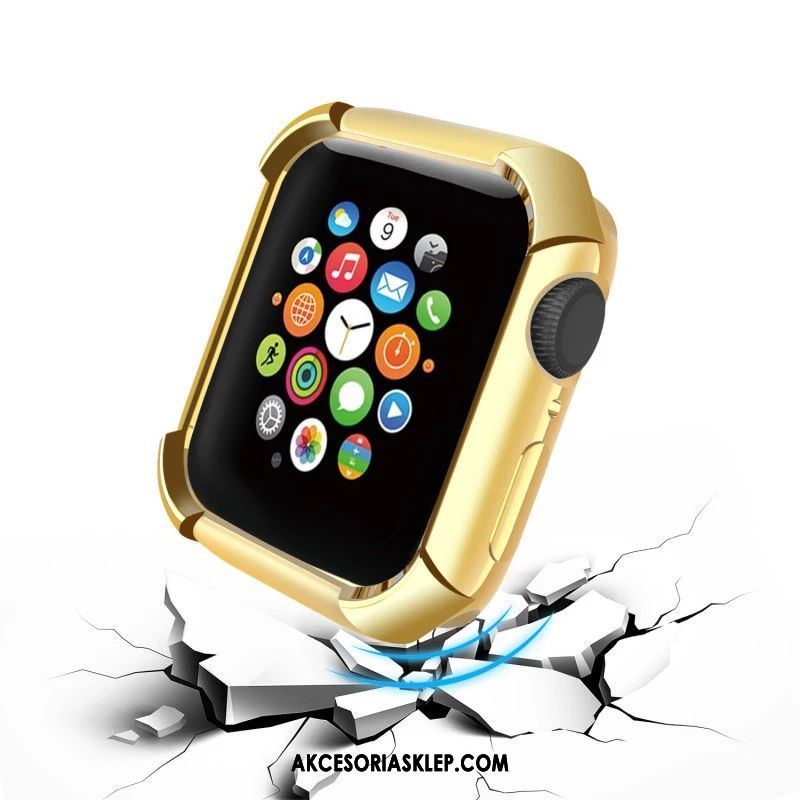 Futerał Apple Watch Series 4 Anti-fall All Inclusive Różowe Akcesoria Tendencja Obudowa Dyskont