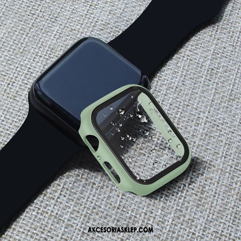 Futerał Apple Watch Series 4 Czerwony Szkło Hartowane Ochraniacz Torby Granica Pokrowce Sklep