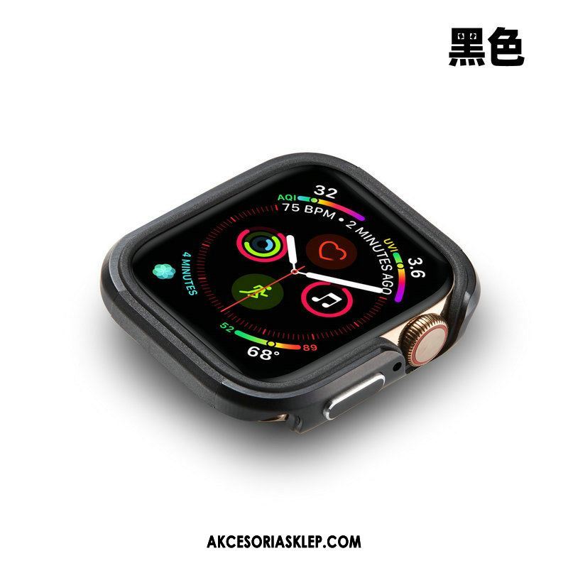 Futerał Apple Watch Series 4 Metal Granica Anti-fall Ochraniacz Złoto Etui Online