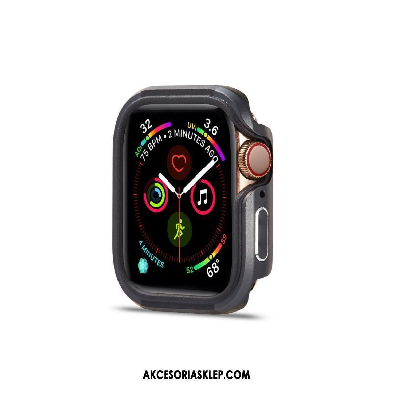 Futerał Apple Watch Series 4 Metal Pu Niebieski Anti-fall Nowy Etui Sprzedam