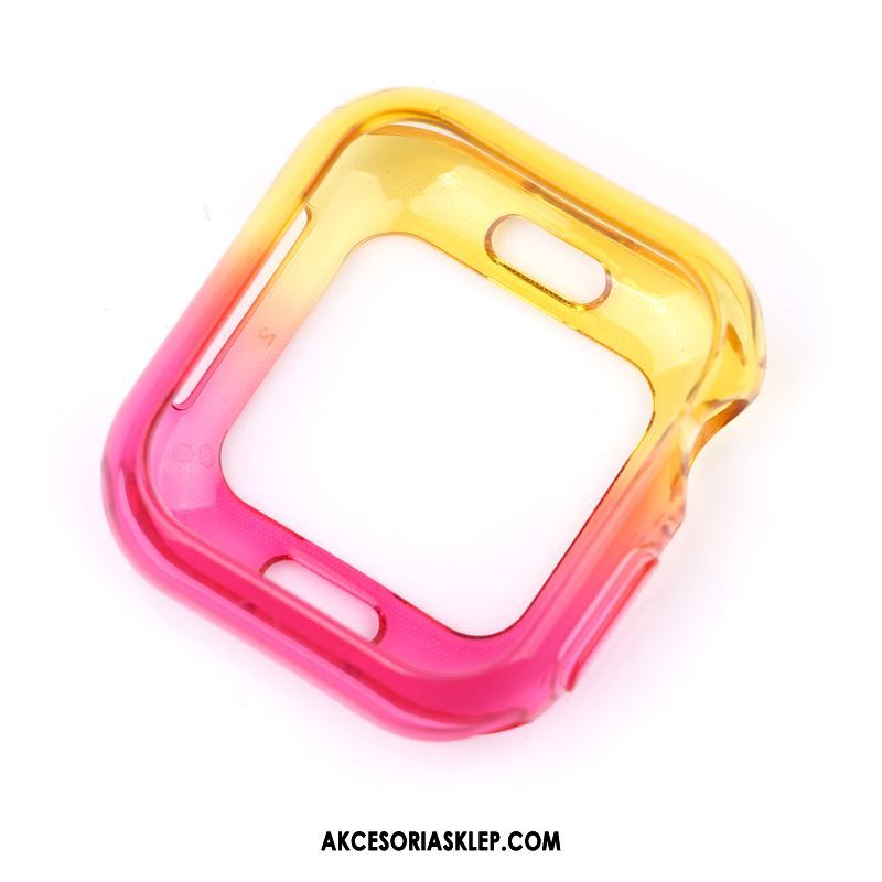 Futerał Apple Watch Series 5 Przezroczysty Gradient Ochraniacz Anti-fall Tendencja Etui Online