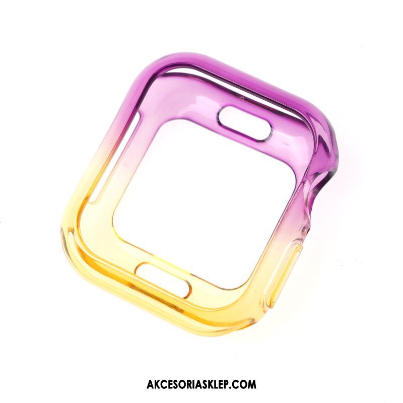 Futerał Apple Watch Series 5 Przezroczysty Gradient Ochraniacz Anti-fall Tendencja Etui Online