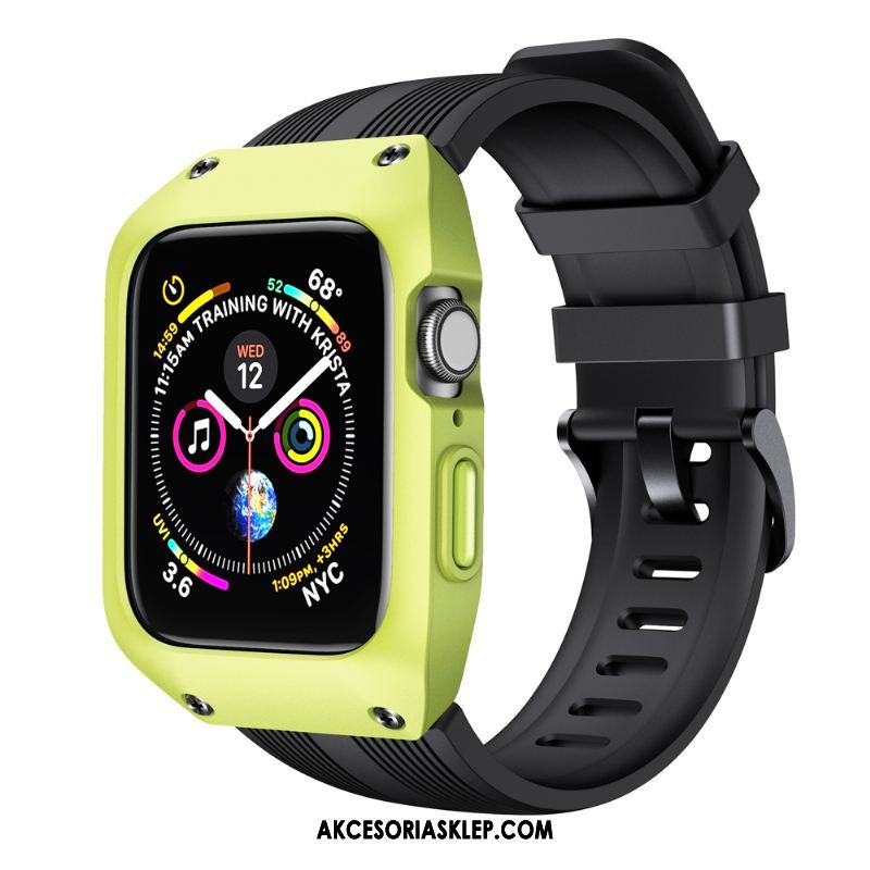Futerał Apple Watch Series 5 Sportowe Zielony Anti-fall Ochraniacz Kreatywne Obudowa Na Sprzedaż