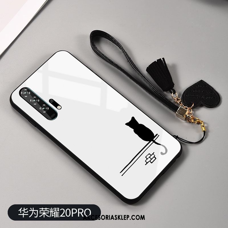 Futerał Honor 20 Pro Kotek Proste Telefon Komórkowy Biały Czerwony Netto Etui Tanie