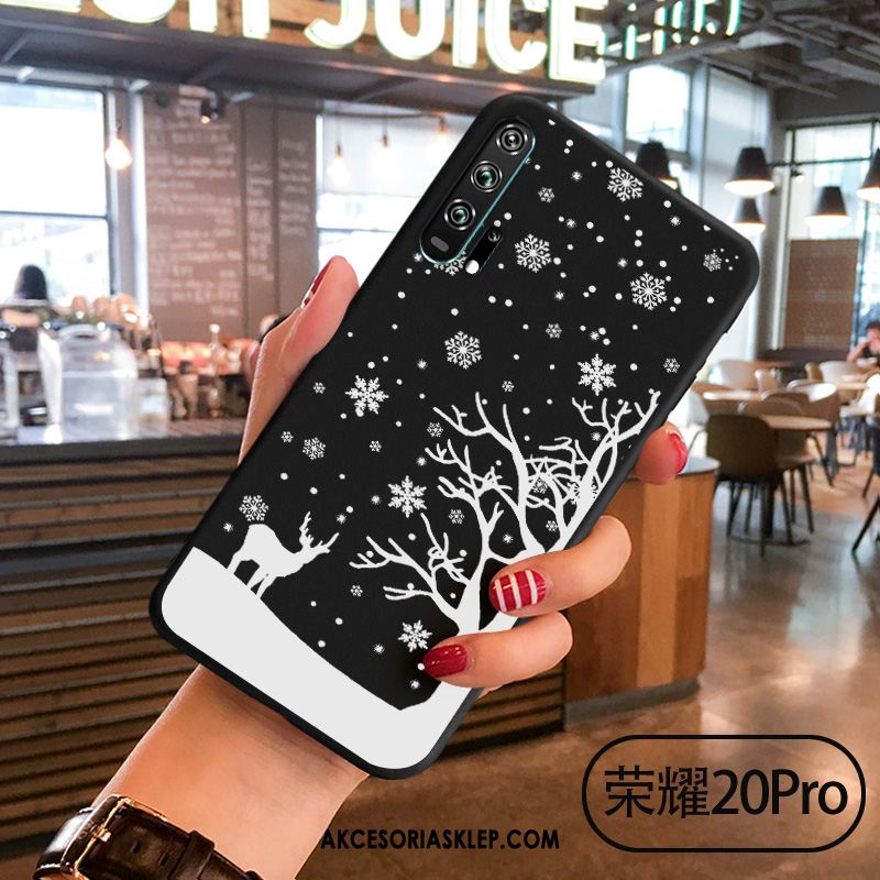Futerał Honor 20 Pro Telefon Komórkowy Czarny Anti-fall Piękny Boże Narodzenie Obudowa Oferta