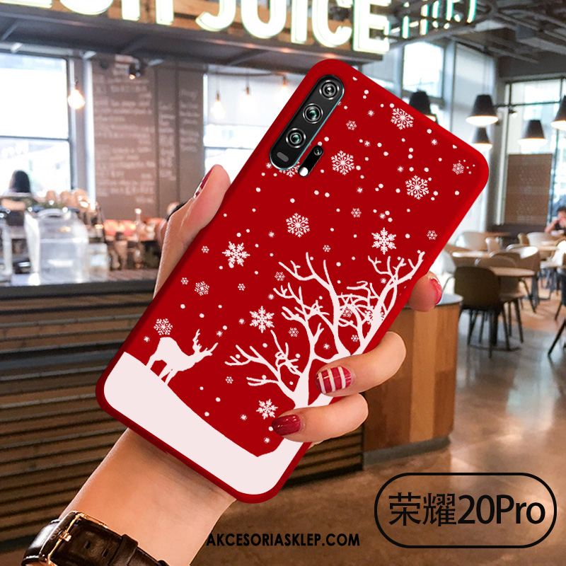 Futerał Honor 20 Pro Telefon Komórkowy Czarny Anti-fall Piękny Boże Narodzenie Obudowa Oferta