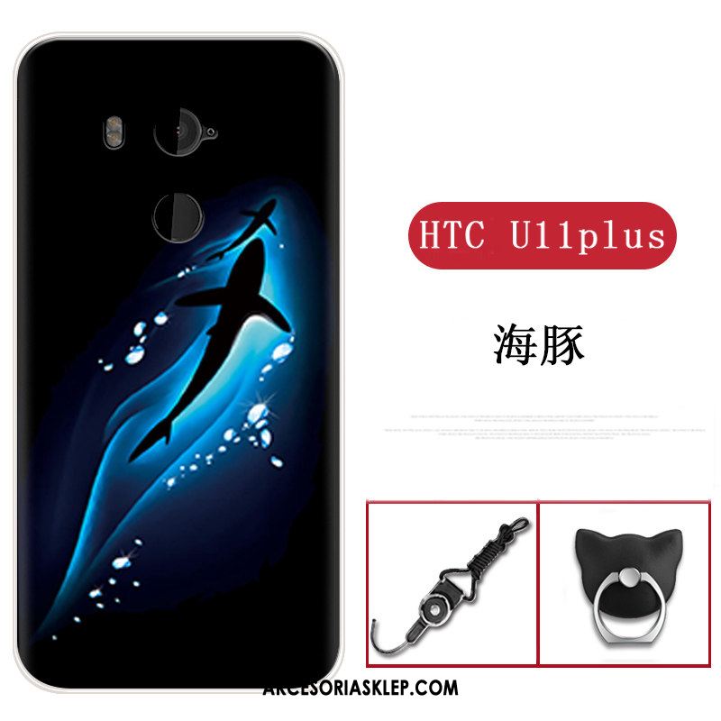 Futerał Htc U11+ Miękki Anti-fall Cienka Niebieski Telefon Komórkowy Pokrowce Kup