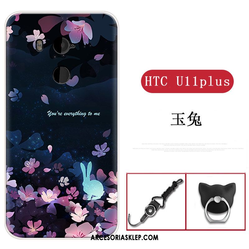 Futerał Htc U11+ Miękki Anti-fall Cienka Niebieski Telefon Komórkowy Pokrowce Kup