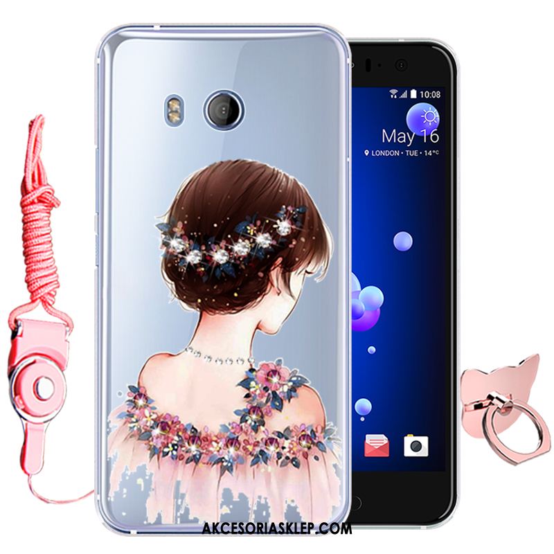 Futerał Htc U11 Silikonowe Anti-fall Purpurowy Miękki All Inclusive Etui Tanie