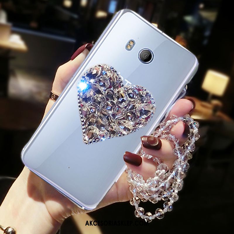 Futerał Htc U11 Silikonowe Telefon Komórkowy Rhinestone Ochraniacz Wiszące Ozdoby Obudowa Sprzedam