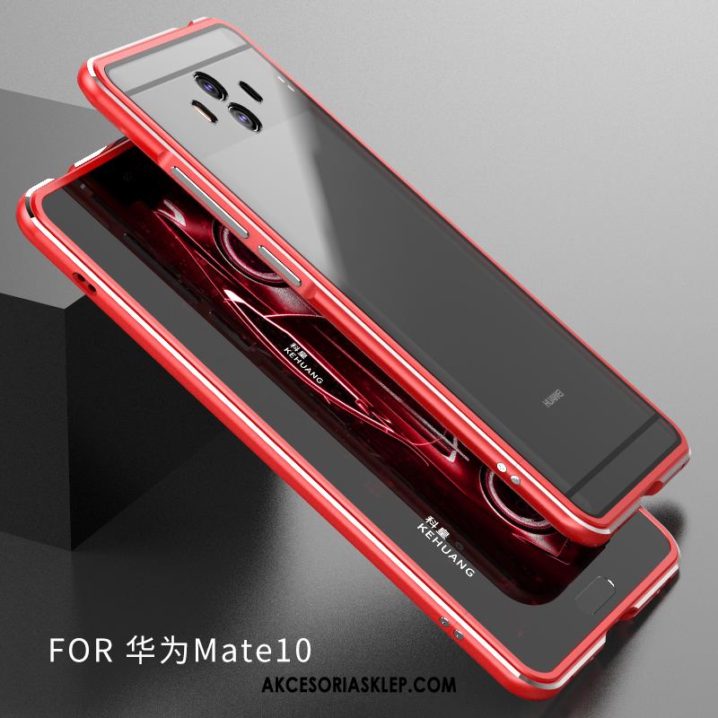 Futerał Huawei Mate 10 Czerwony Osobowość Metal Modna Marka Granica Pokrowce Kupię
