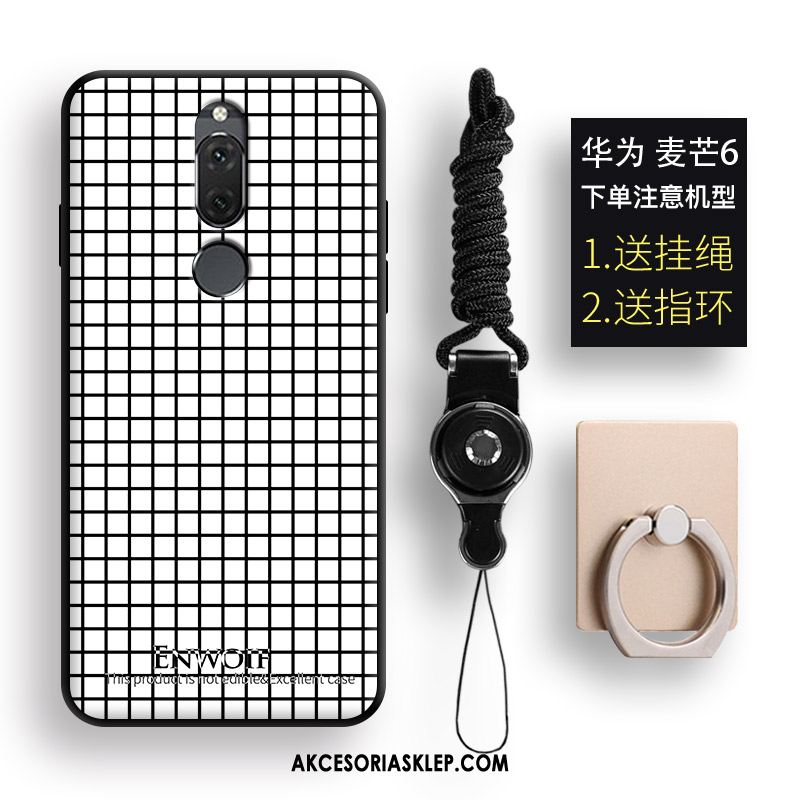 Futerał Huawei Mate 10 Lite Telefon Komórkowy Wiszące Ozdoby Biały Ochraniacz Ring Etui Sprzedam