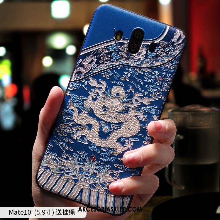 Futerał Huawei Mate 10 Niebieski Tendencja Zakochani Telefon Komórkowy Kreatywne Pokrowce Online