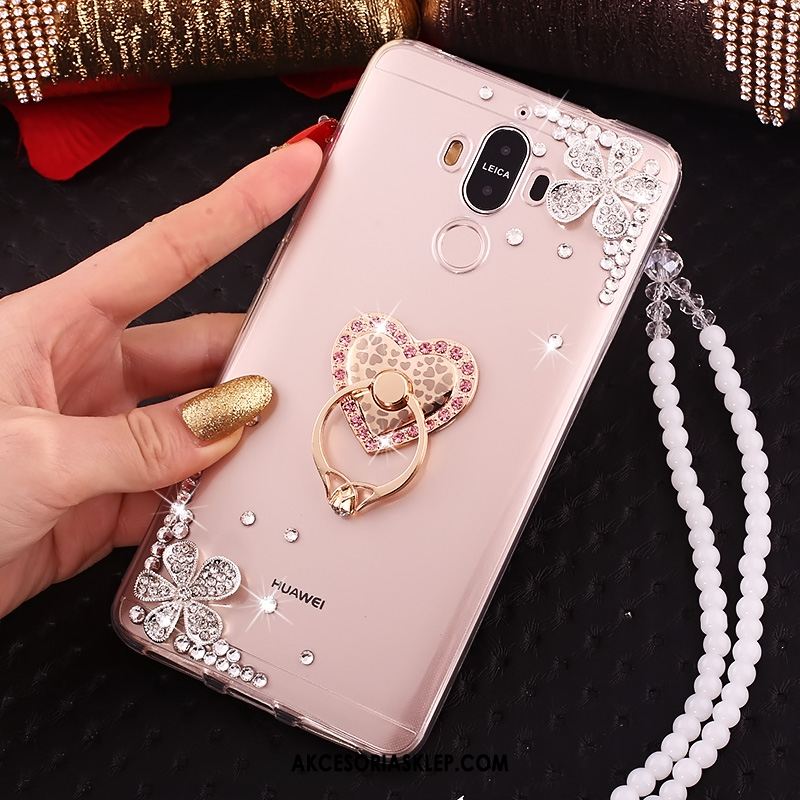 Futerał Huawei Mate 10 Pro Rhinestone Telefon Komórkowy Ochraniacz Przezroczysty Etui Tanie