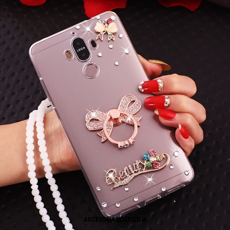 Futerał Huawei Mate 10 Pro Rhinestone Telefon Komórkowy Ochraniacz Przezroczysty Etui Tanie