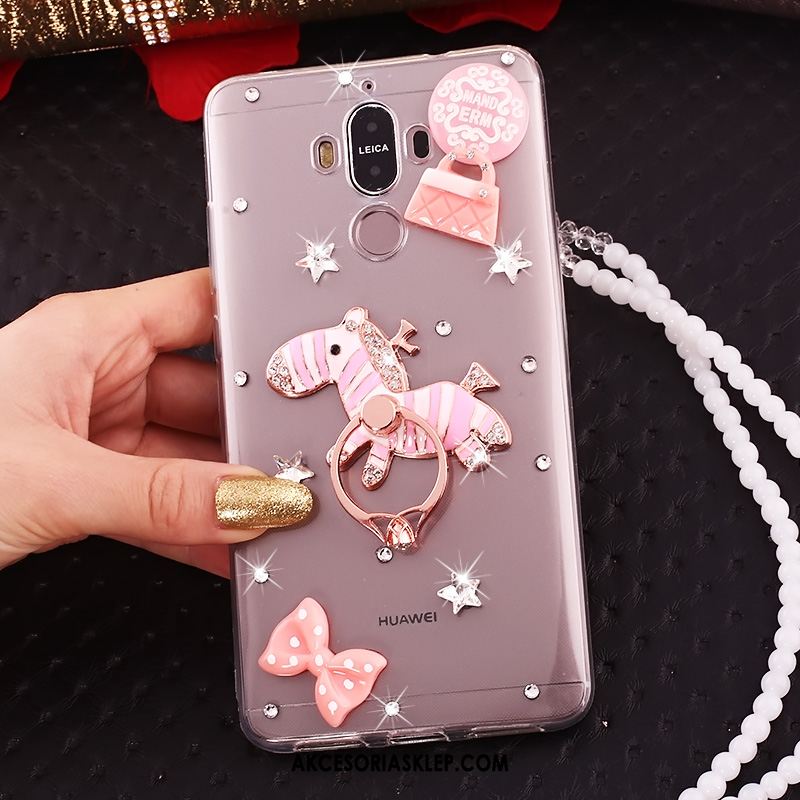 Futerał Huawei Mate 10 Pro Rhinestone Telefon Komórkowy Ochraniacz Przezroczysty Etui Tanie