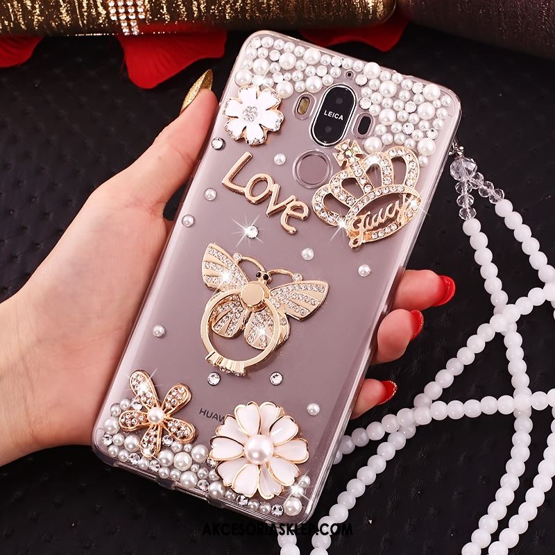 Futerał Huawei Mate 10 Pro Rhinestone Telefon Komórkowy Ochraniacz Przezroczysty Etui Tanie