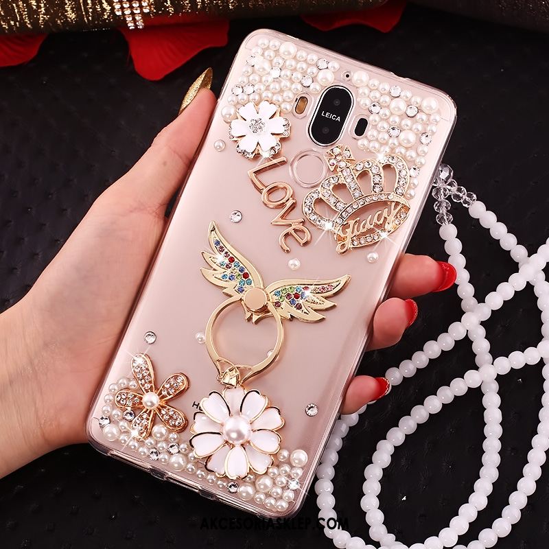 Futerał Huawei Mate 10 Pro Rhinestone Telefon Komórkowy Ochraniacz Przezroczysty Etui Tanie