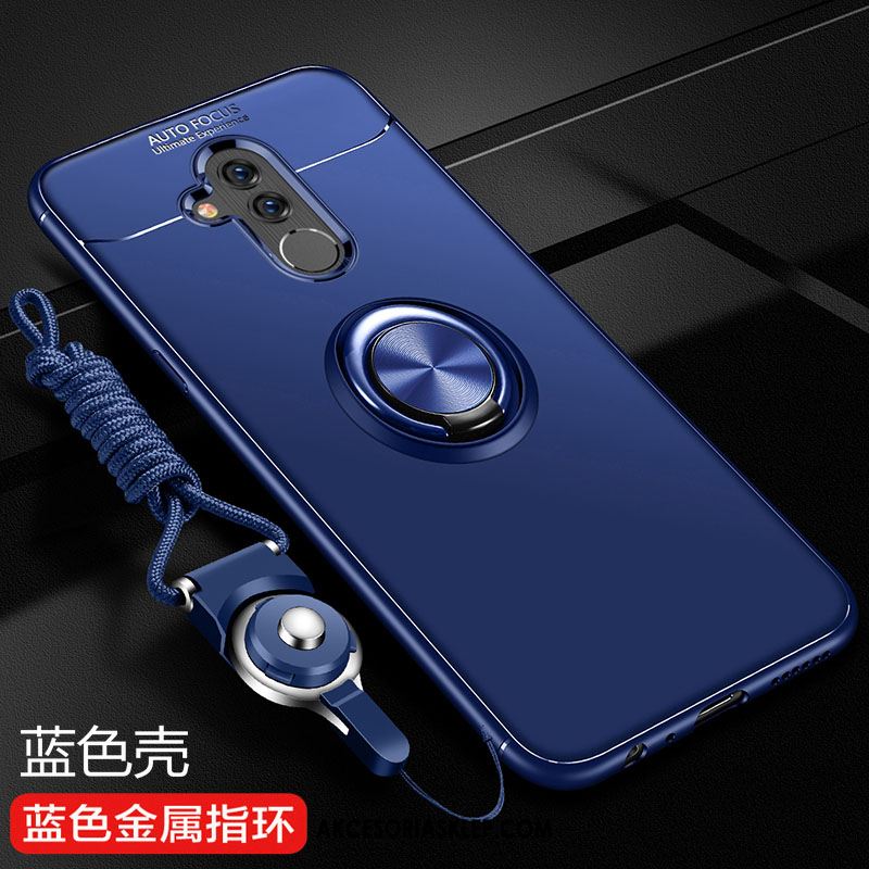 Futerał Huawei Mate 20 Lite Wisząca Szyja Ochraniacz Anti-fall Miękki Czarny Etui Oferta