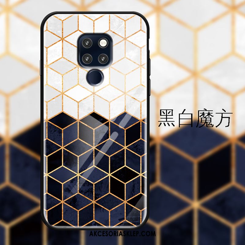 Futerał Huawei Mate 20 Moda Biały Gradient Ochraniacz Szkło Hartowane Etui Sklep